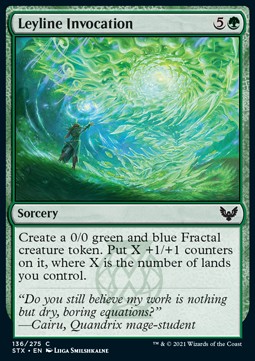 Leyline Invocation - Strixhaven: School of Mages (Common) [STX-136]