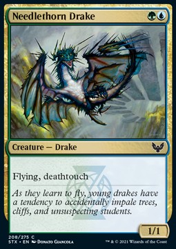 Needlethorn Drake - Strixhaven: School of Mages (Common) [STX-208]