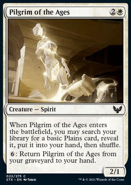 Pilgrim of the Ages - Strixhaven: School of Mages (Common) [STX-22]
