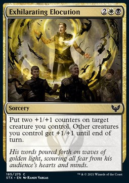 Exhilarating Elocution - Strixhaven: School of Mages (Common) [STX-185]