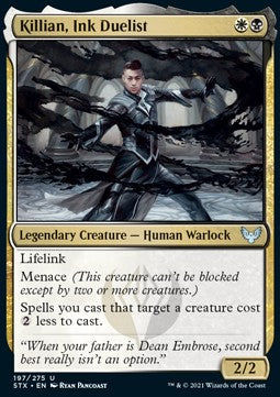 Killian, Ink Duelist - Strixhaven: School of Mages (Uncommon) [STX-197]