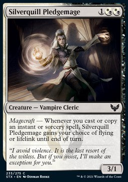 Silverquill Pledgemage - Strixhaven: School of Mages (Common) [STX-233]