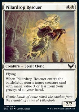 Pillardrop Rescuer - Strixhaven: School of Mages (Common) [STX-23]