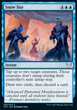 Snow Day - Strixhaven: School of Mages (Uncommon) [STX-53]