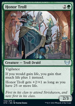 Honor Troll - Strixhaven: School of Mages (Uncommon) [STX-134]