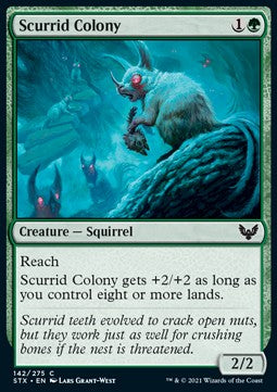 Scurrid Colony - Strixhaven: School of Mages (Common) [STX-142]