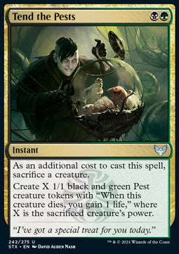 Tend the Pests - Strixhaven: School of Mages (Uncommon) [STX-242]