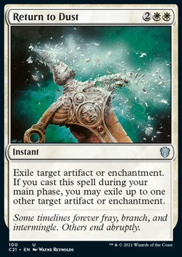 Return to Dust - Commander: Strixhaven (Uncommon) [C21-100]