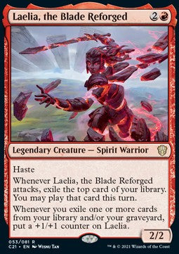 Laelia, the Blade Reforged - Commander: Strixhaven (Rare) [C21-53]