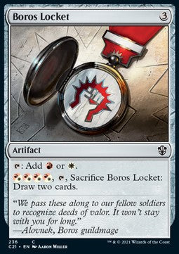 Boros Locket - Commander: Strixhaven (Common) [C21-236]