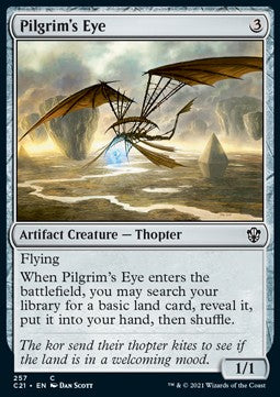 Pilgrim's Eye - Commander: Strixhaven (Common) [C21-257]