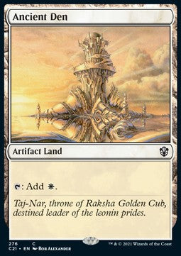 Ancient Den - Commander: Strixhaven (Common) [C21-276]