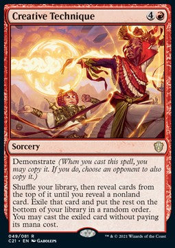 Creative Technique - Commander: Strixhaven (Rare) [C21-49]