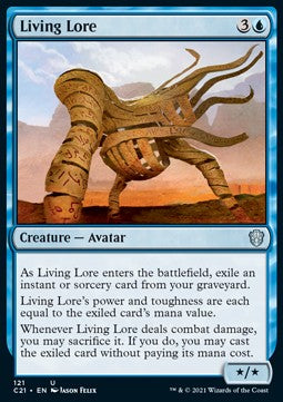 Living Lore - Commander: Strixhaven (Uncommon) [C21-121]