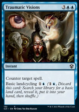 Traumatic Visions - Commander: Strixhaven (Common) [C21-132]