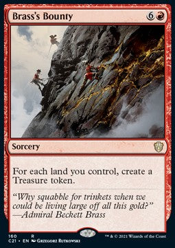 Brass's Bounty - Commander: Strixhaven (Rare) [C21-160]