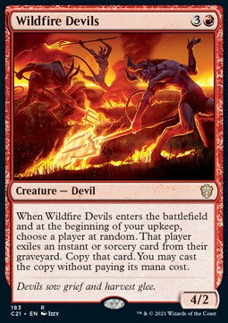 Wildfire Devils - Commander: Strixhaven (Rare) [C21-183]