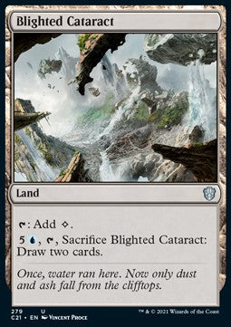 Blighted Cataract - Commander: Strixhaven (Uncommon) [C21-279]