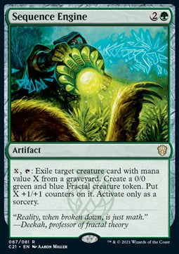 Sequence Engine - Commander: Strixhaven (Rare) [C21-67]