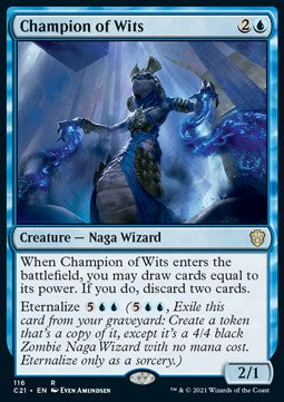 Champion of Wits - Commander: Strixhaven (Rare) [C21-116]