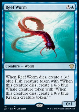 Reef Worm - Commander: Strixhaven (Rare) [C21-127]
