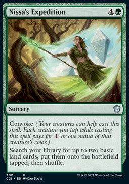 Nissa's Expedition - Commander: Strixhaven (Uncommon) [C21-200]