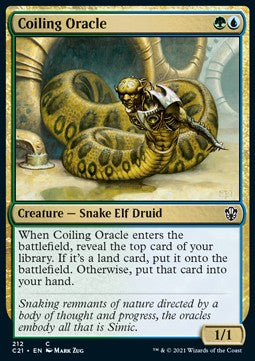 Coiling Oracle - Commander: Strixhaven (Common) [C21-212]