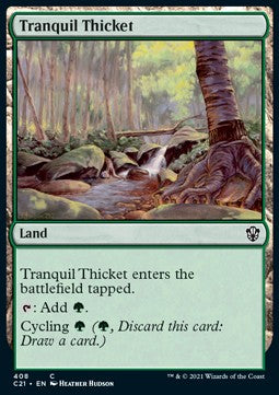 Tranquil Thicket - Commander: Strixhaven (Common) [C21-408]