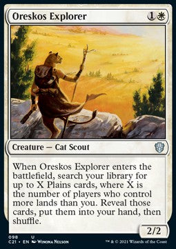 Oreskos Explorer - Commander: Strixhaven (Uncommon) [C21-98]