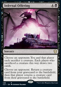 Infernal Offering - Commander: Strixhaven (Rare) [C21-146]