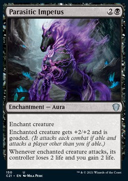 Parasitic Impetus - Commander: Strixhaven (Uncommon) [C21-150]