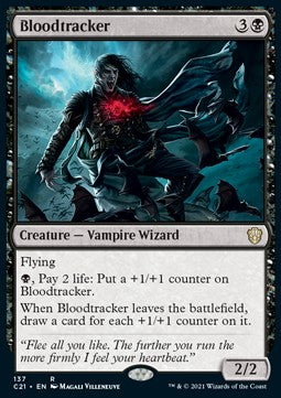 Bloodtracker - Commander: Strixhaven (Rare) [C21-137]