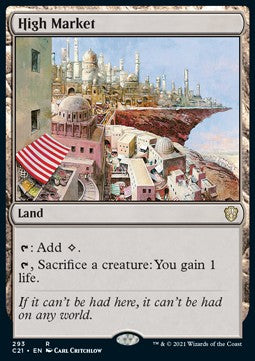 High Market - Commander: Strixhaven (Rare) [C21-293]