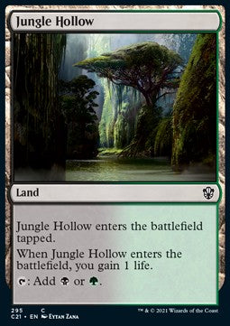 Jungle Hollow - Commander: Strixhaven (Common) [C21-295]