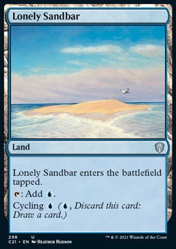 Lonely Sandbar - Commander: Strixhaven (Uncommon) [C21-298]