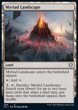 Myriad Landscape - Commander: Strixhaven (Uncommon) [C21-304]
