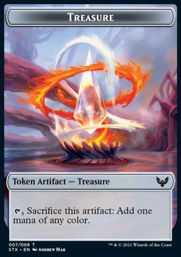 Treasure Token - Strixhaven: School of Mages: Extras (Token) [XSTX-T07]