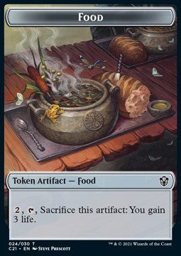 Food Token // Pest Token (BG 1/1) - Commander: Strixhaven: Extras (Token) [XC21-T 24/5]