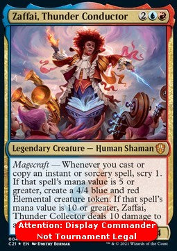 Zaffai, Thunder Conductor (V.2) - Commander: Strixhaven: Extras (Special) [XC21-4]