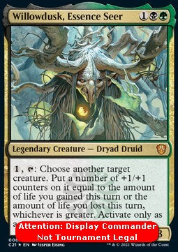 Willowdusk, Essence Seer (V.2) - Commander: Strixhaven: Extras (Special) [XC21-6]