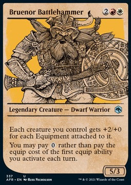 Bruenor Battlehammer - Adventures in the Forgotten Realms: Extras (Uncommon) [XAFR-337]