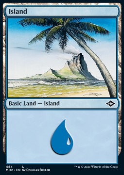 Island (V.3) - Modern Horizons 2: Extras (Land) [XMH2-484]