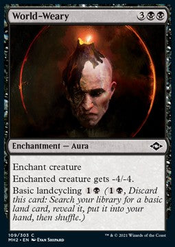 World-Weary - Modern Horizons 2 (Common) [MH2-109]