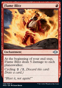 Flame Blitz - Modern Horizons 2 (Uncommon) [MH2-124]