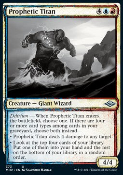 Prophetic Titan - Modern Horizons 2: Extras (Uncommon) [XMH2-373]