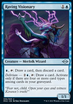 Raving Visionary - Modern Horizons 2 (Uncommon) [MH2-56]