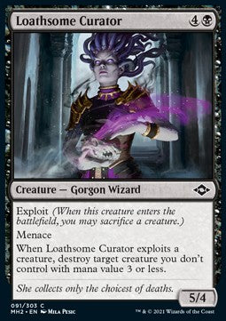 Loathsome Curator - Modern Horizons 2 (Common) [MH2-91]