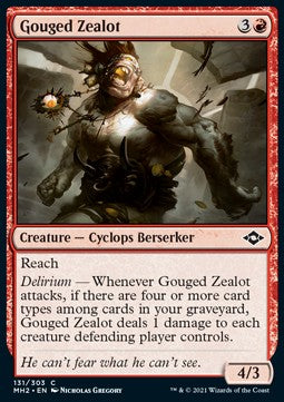 Gouged Zealot - Modern Horizons 2 (Common) [MH2-131]