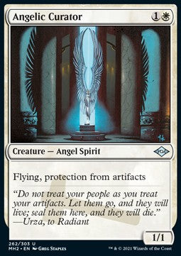 Angelic Curator (V.1) - Modern Horizons 2 (Uncommon) [MH2-262]