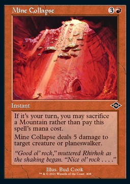 Mine Collapse (V.1) - Modern Horizons 2: Extras (Common) [XMH2-408]